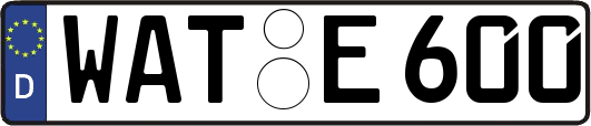 WAT-E600