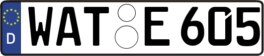 WAT-E605