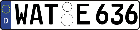 WAT-E636