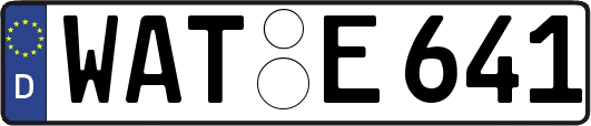 WAT-E641