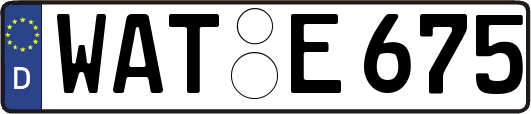 WAT-E675