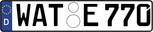 WAT-E770