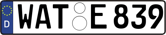 WAT-E839