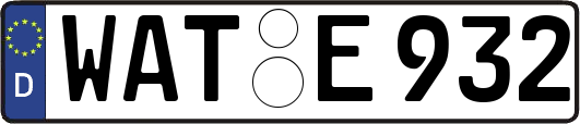 WAT-E932