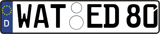 WAT-ED80