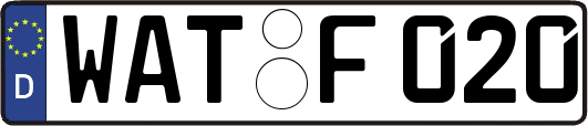 WAT-F020