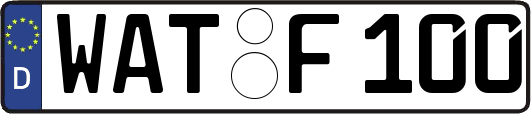 WAT-F100