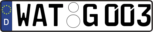 WAT-G003