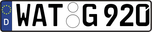 WAT-G920