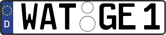 WAT-GE1