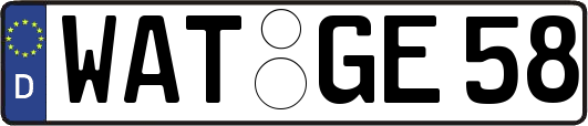 WAT-GE58