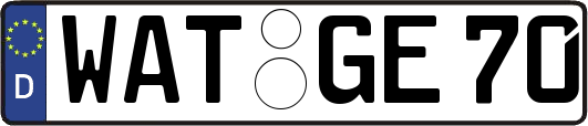 WAT-GE70