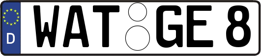 WAT-GE8