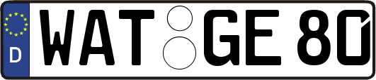 WAT-GE80