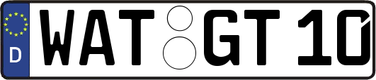 WAT-GT10