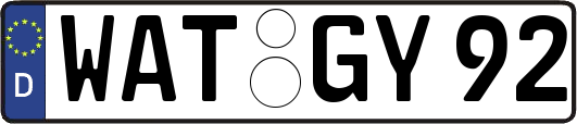 WAT-GY92