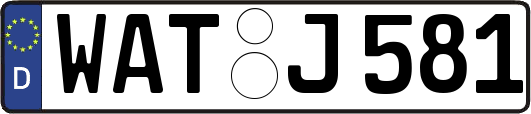 WAT-J581
