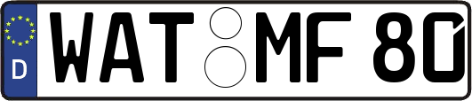 WAT-MF80