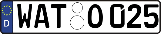 WAT-O025