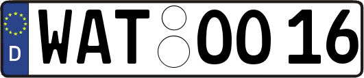 WAT-OO16