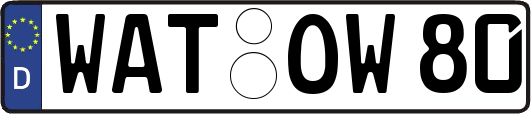 WAT-OW80
