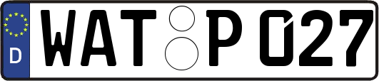 WAT-P027