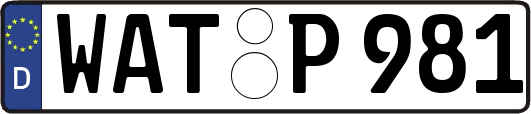 WAT-P981