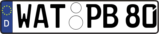 WAT-PB80