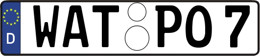 WAT-PO7