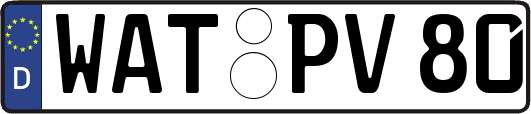 WAT-PV80