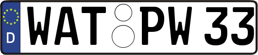 WAT-PW33