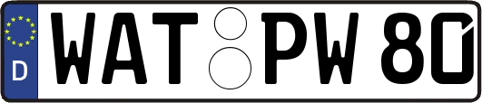 WAT-PW80