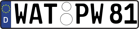WAT-PW81