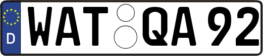 WAT-QA92