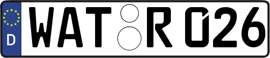 WAT-R026