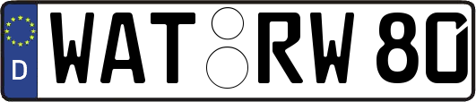 WAT-RW80