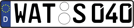 WAT-S040