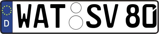 WAT-SV80