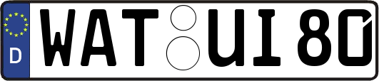 WAT-UI80