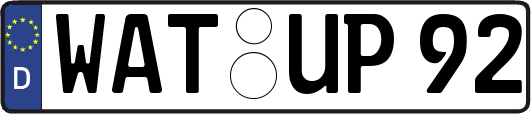 WAT-UP92