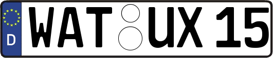 WAT-UX15