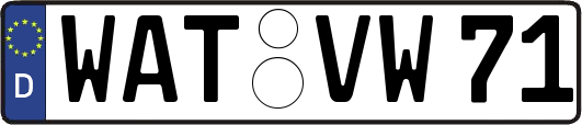 WAT-VW71