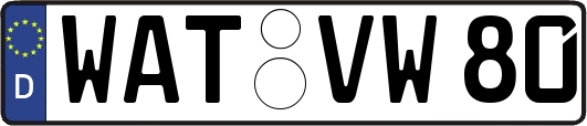 WAT-VW80