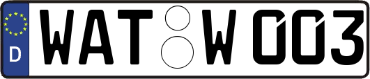 WAT-W003