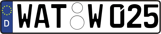 WAT-W025