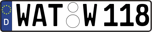 WAT-W118