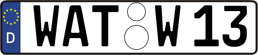 WAT-W13