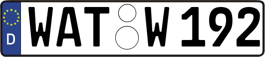 WAT-W192
