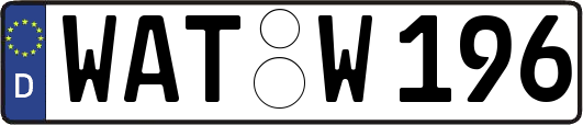 WAT-W196