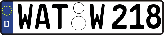 WAT-W218